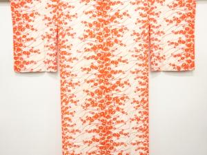 菊模様　長襦袢